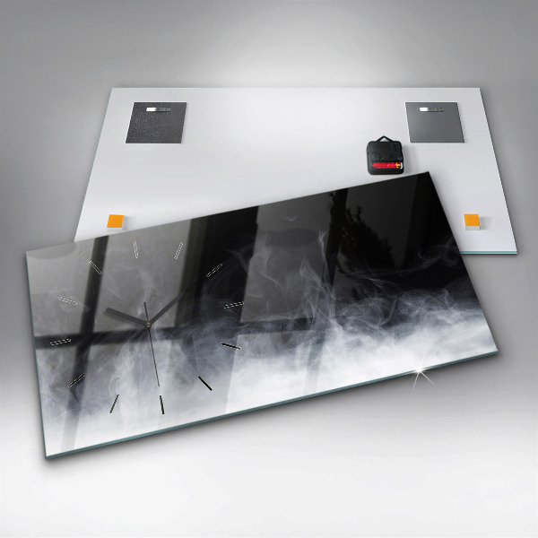 Orologio rettangolare Fumo