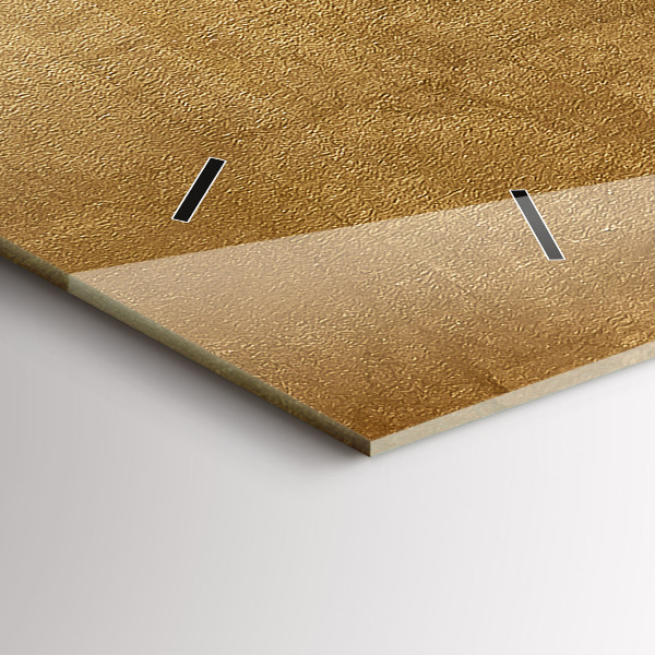 Orologio rettangolare Tela decorativa