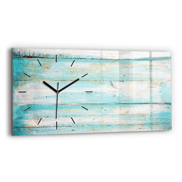 Orologio rettangolare Tavole blu
