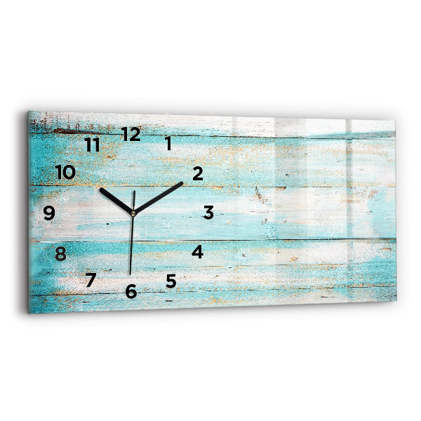 Orologio rettangolare Tavole blu