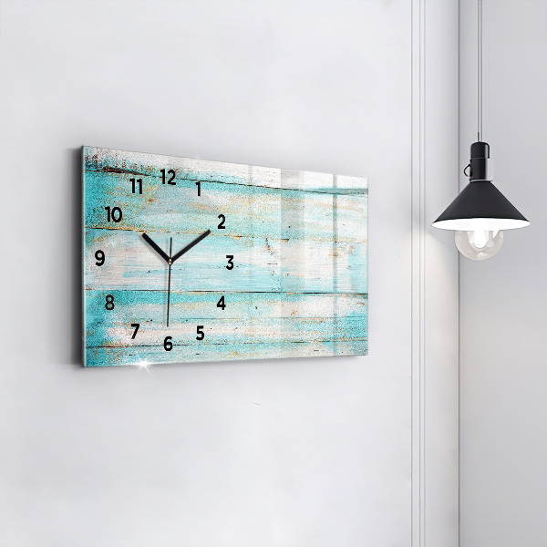 Orologio rettangolare Tavole blu