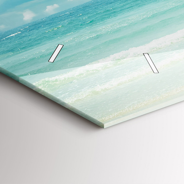 Orologio rettangolare Paesaggio marino