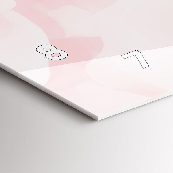 Orologio rettangolare Rose in fiore