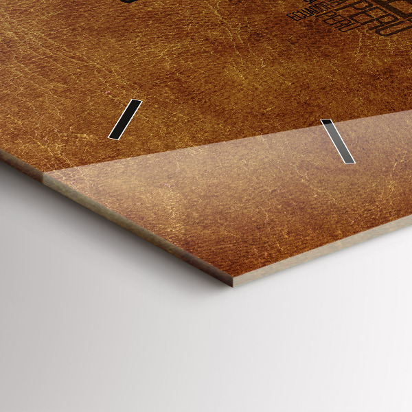 Orologio rettangolare Mappa dei nomi dei paesi