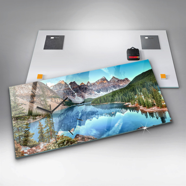 Orologio rettangolare Paesaggio montano