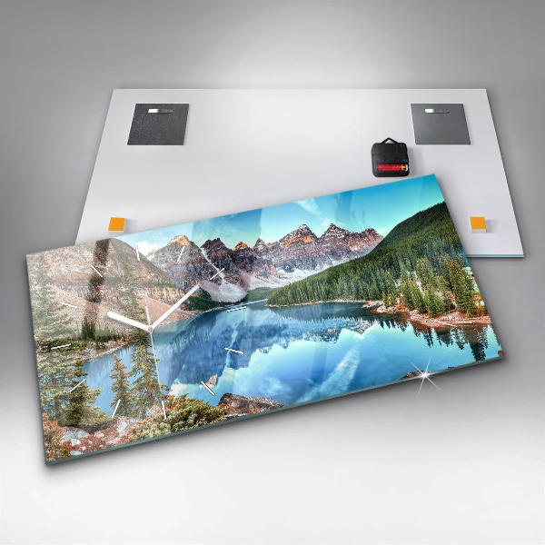 Orologio rettangolare Paesaggio montano