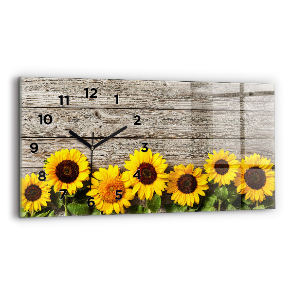 Orologio rettangolare Girasoli