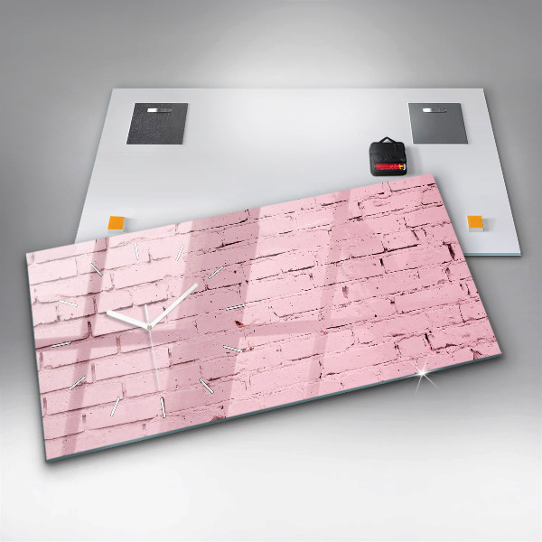 Orologio rettangolare Muro di mattoni