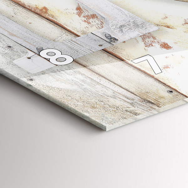 Orologio rettangolare L'iscrizione amore