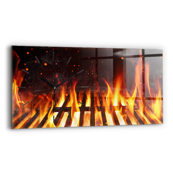 Orologio rettangolare Griglia