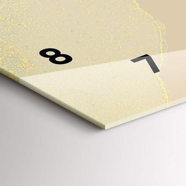 Orologi orizzontali Astrazione elegante