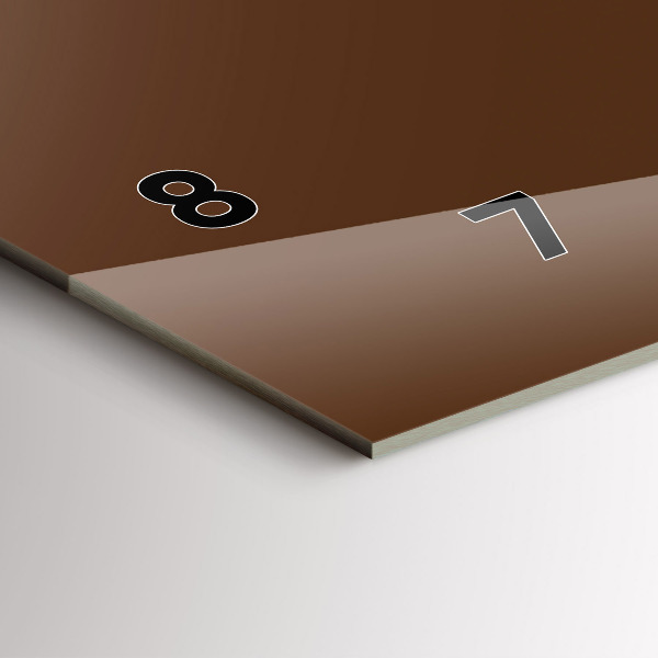 Orologi orizzontali Colore marrone