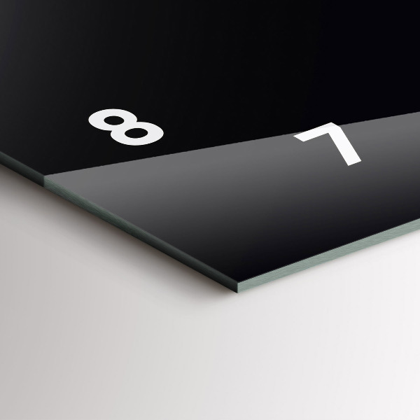 Orologi orizzontali Colore nero