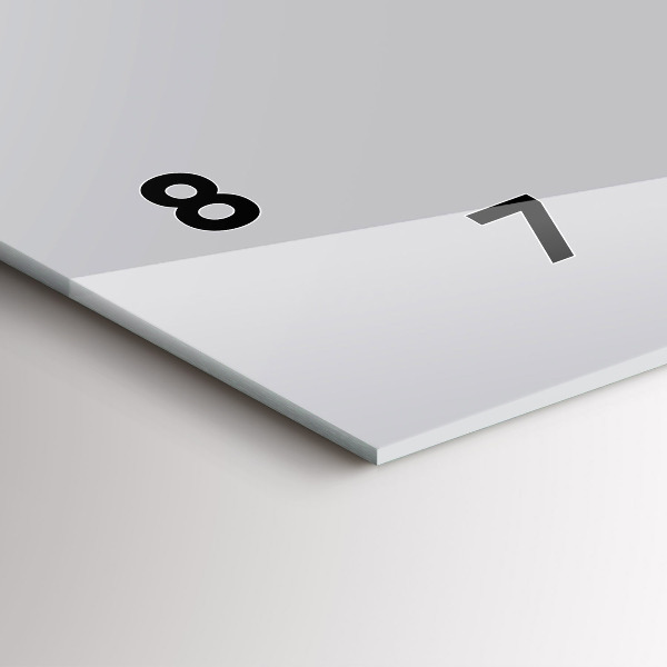 Orologi orizzontali Colore grigio chiaro