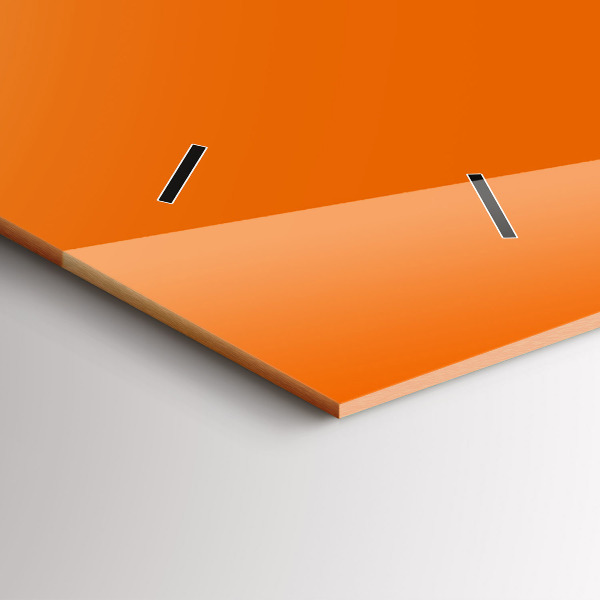 Orologi orizzontali Colore arancione