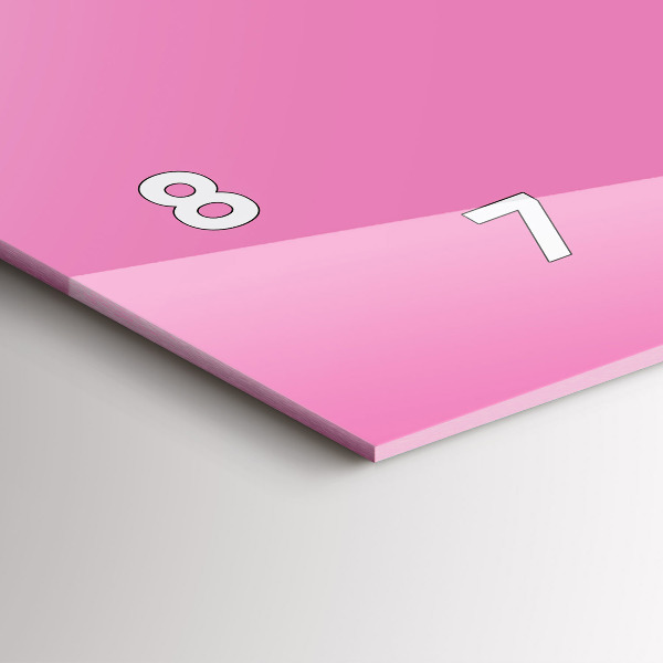 Orologi orizzontali Colore rosa