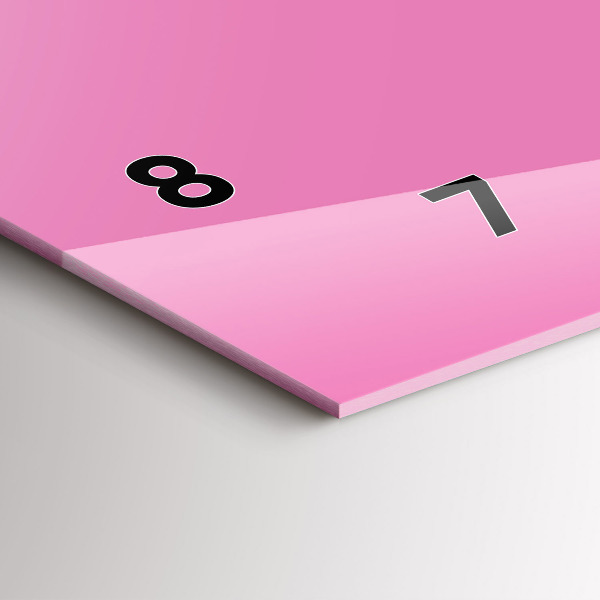 Orologi orizzontali Colore rosa