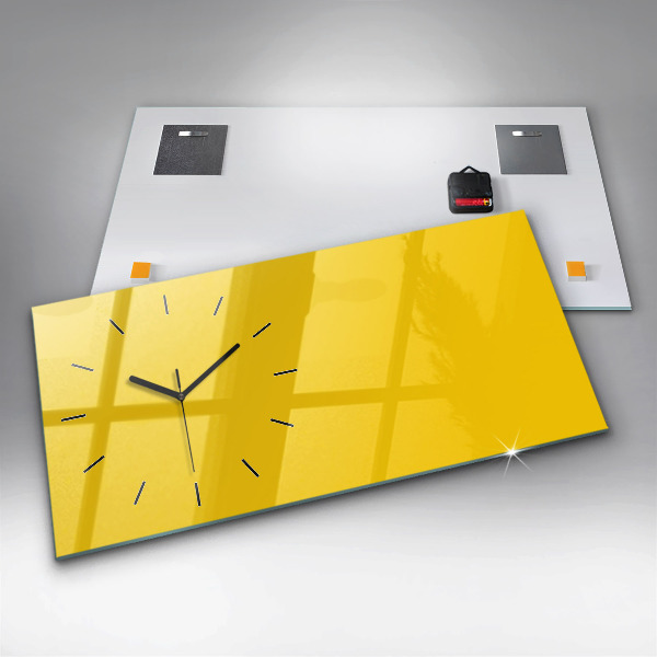 Orologi orizzontali Colore giallo chiaro