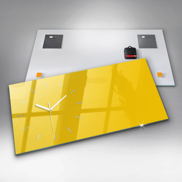 Orologi orizzontali Colore giallo chiaro