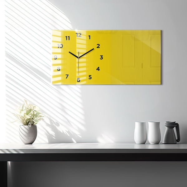 Orologi orizzontali Colore giallo chiaro