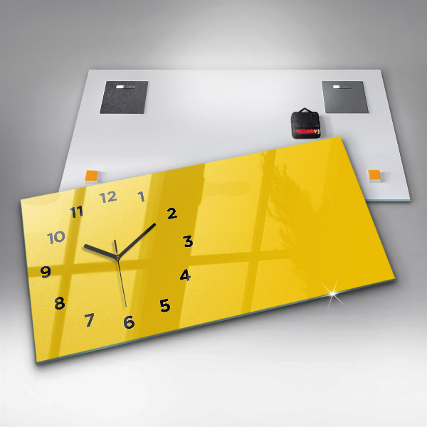 Orologi orizzontali Colore giallo chiaro