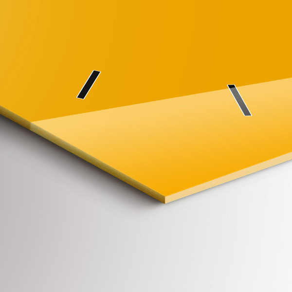 Orologi orizzontali Colore giallo dorato