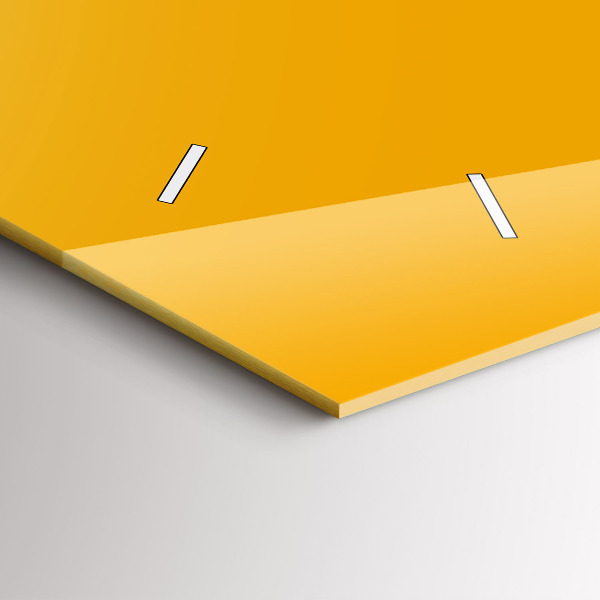 Orologi orizzontali Colore giallo dorato