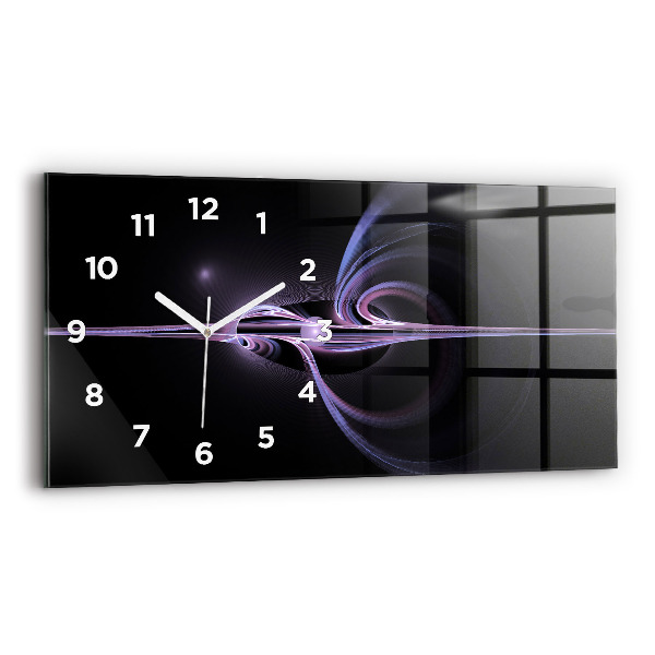 Orologi orizzontali Astrazione viola