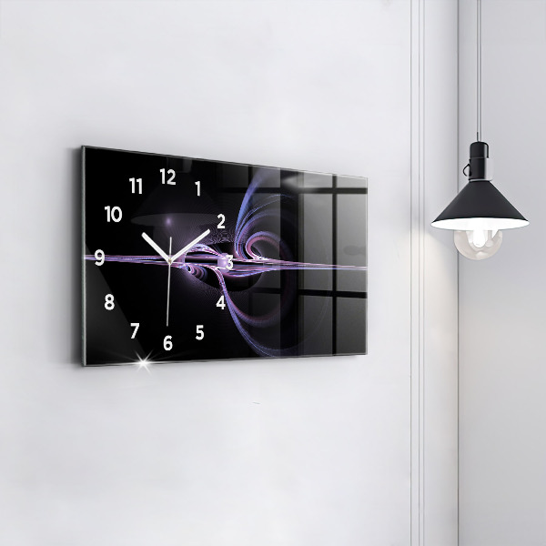 Orologi orizzontali Astrazione viola
