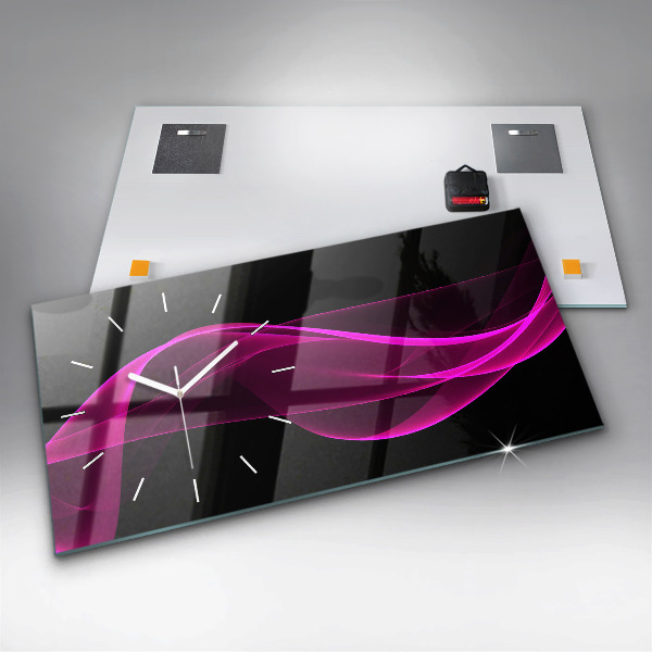 Orologi orizzontali Astrazione rosa