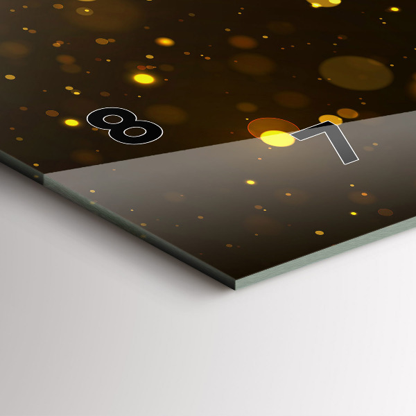 Orologi orizzontali Polvere d'oro