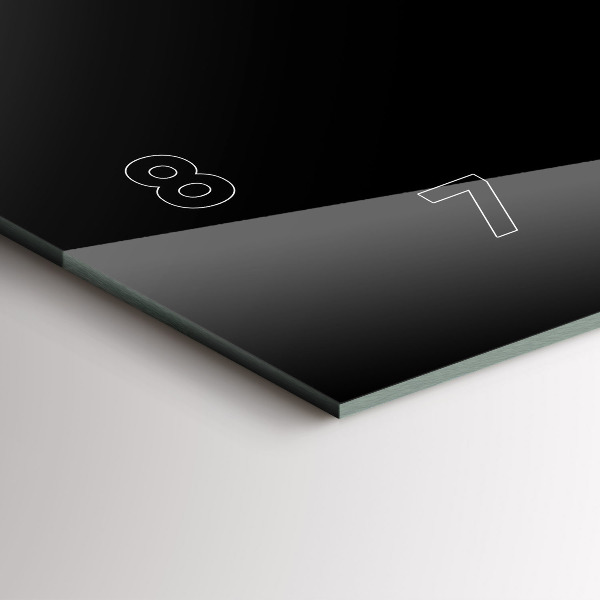 Orologi orizzontali Caffè nero