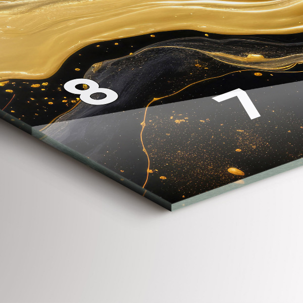 Orologi orizzontali Marmo oro