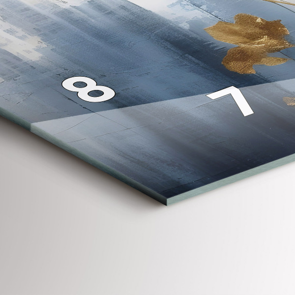 Orologi orizzontali Fiori astratti