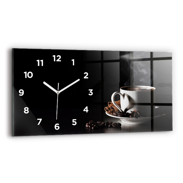 Orologi orizzontali Una tazza di caffè