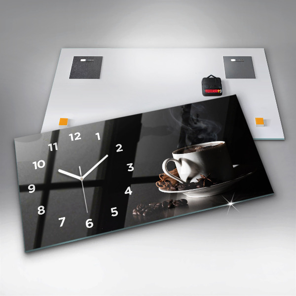 Orologi orizzontali Una tazza di caffè