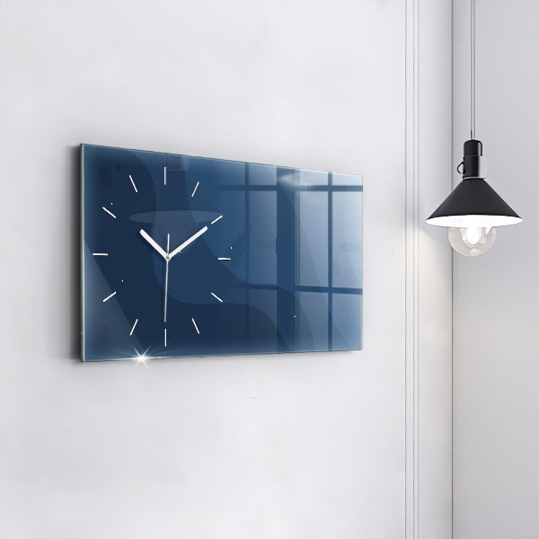 Orologi orizzontali Onde blu