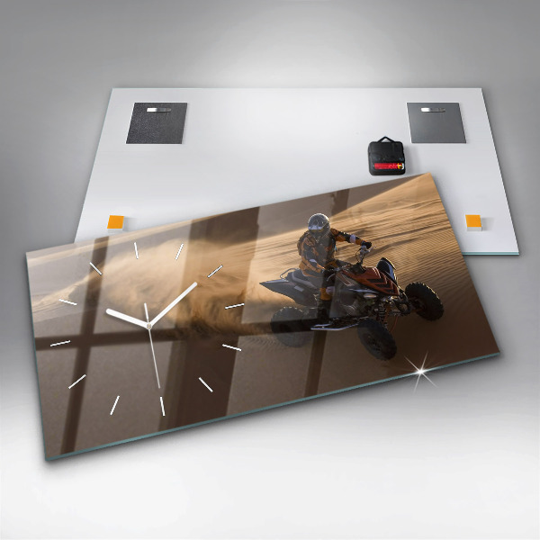 Orologio rettangolare Quad nel deserto