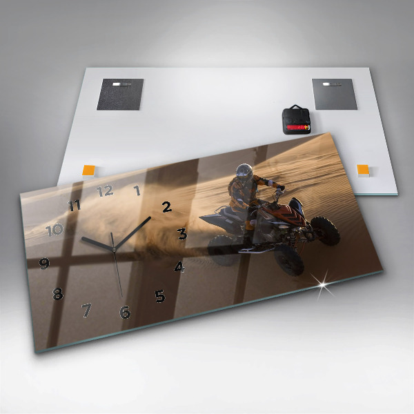 Orologio rettangolare Quad nel deserto