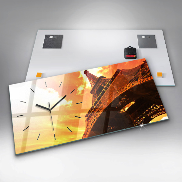 Orologio rettangolare La Torre Eiffel a Parigi
