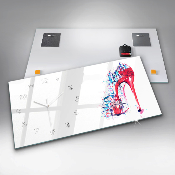 Orologio rettangolare Tacco rosso