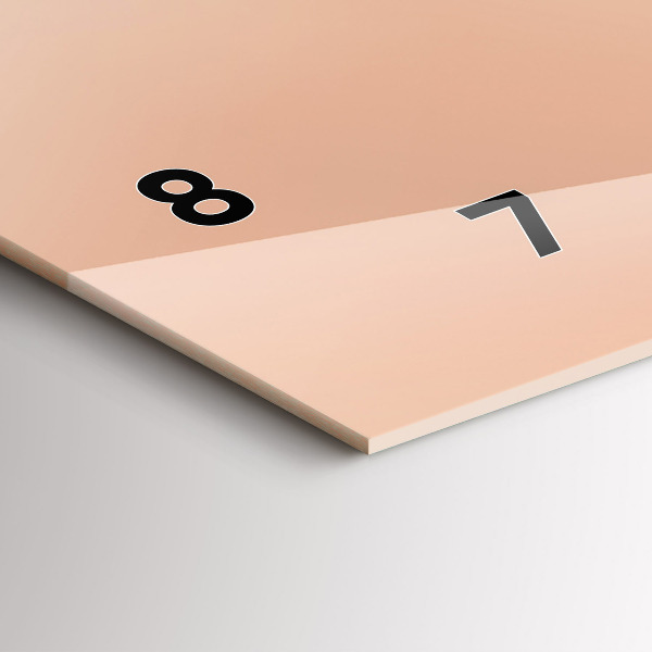 Orologio rettangolare Illustrazione di fenicottero