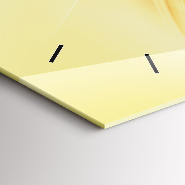 Orologio rettangolare Onde di astrazione