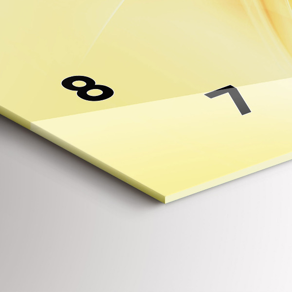 Orologio rettangolare Onde di astrazione