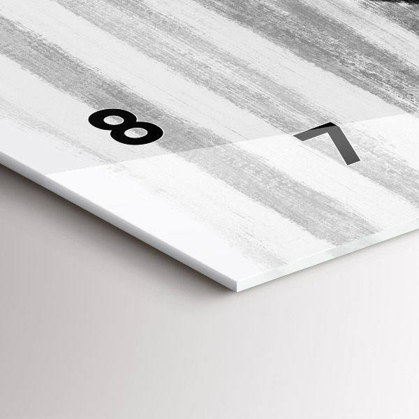 Orologio rettangolare Donna in bianco e nero