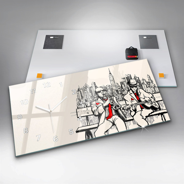 Orologio rettangolare Jazz a New York