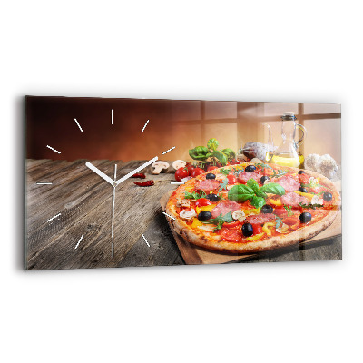 Orologio rettangolare Il cuore culinario d'Italia