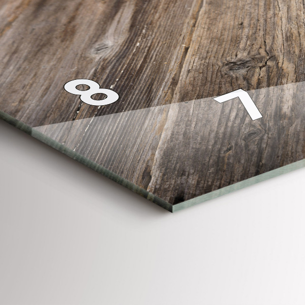 Orologio rettangolare Il cuore culinario d'Italia