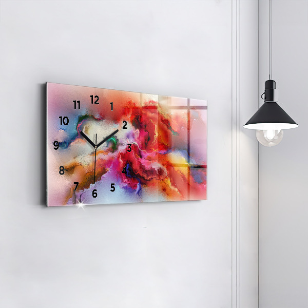 Orologio rettangolare Vernice rovesciata