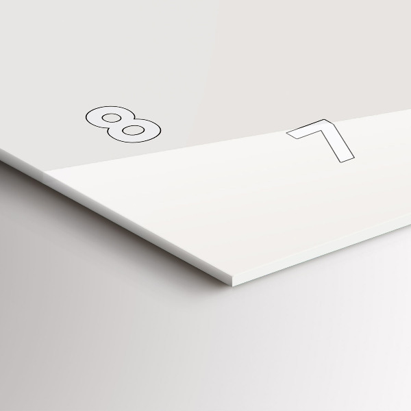 Orologio rettangolare ritratto dipinto di una tigre